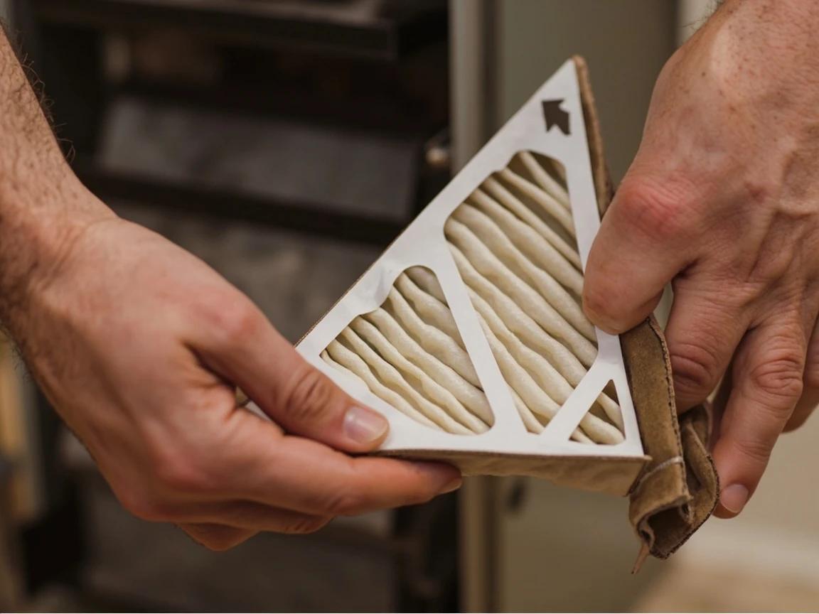 Step 4 of How to Troubleshoot a Furnace That Won't Start: Replace a Clogged Air Filter