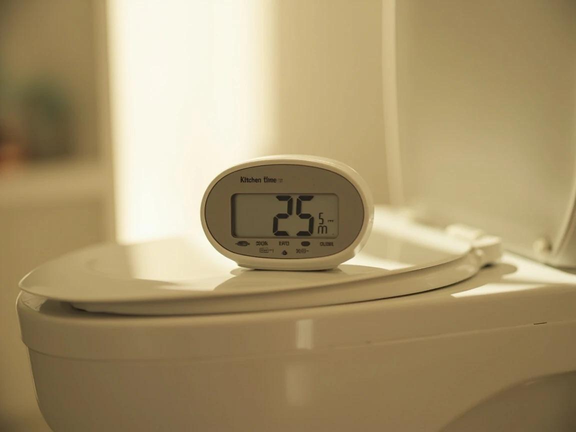 Step 6 of How to Unclog a Toilet Without a Plunger: Wait 20-30 minutes, watching the water level