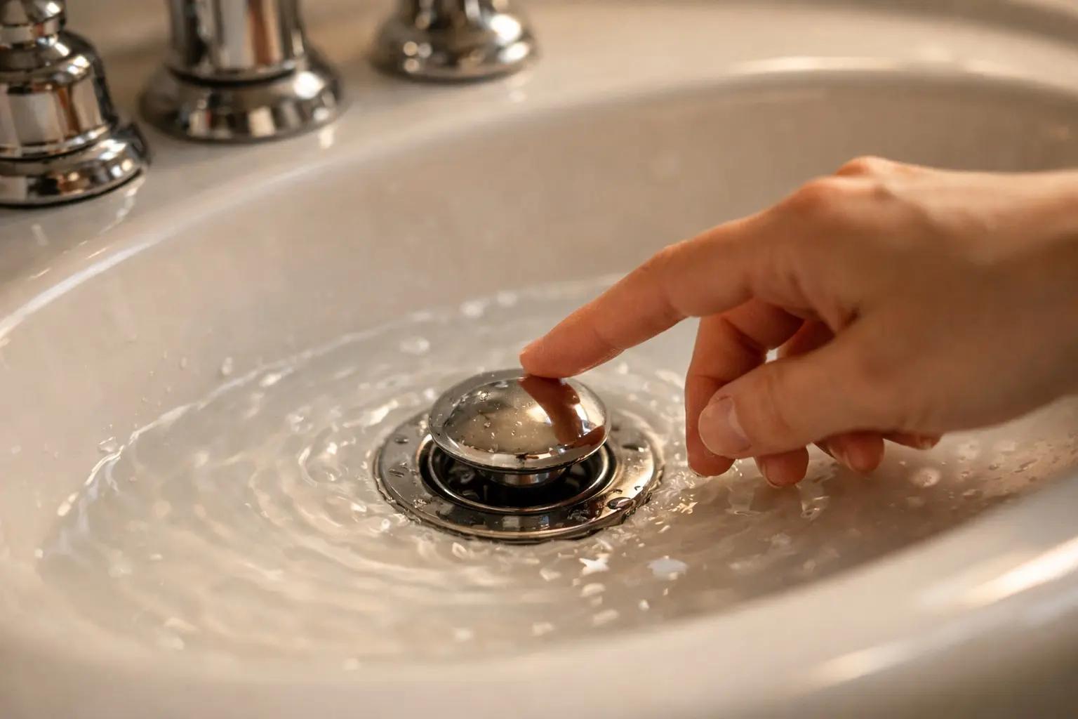 Step 1 of How to Unclog a Drain: Assess the Clog