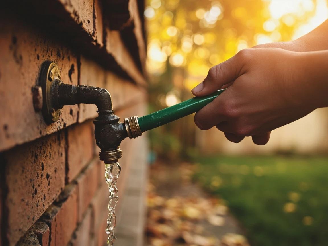 Step 8 of How to Winterize Your Garden: Drain Irrigation Lines and Disconnect Hoses