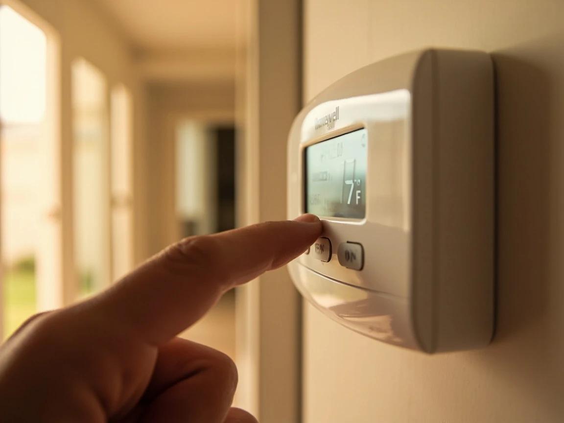 Step 2 of How to Balance Uneven Room Temperatures: Switch the Thermostat Fan to "On"