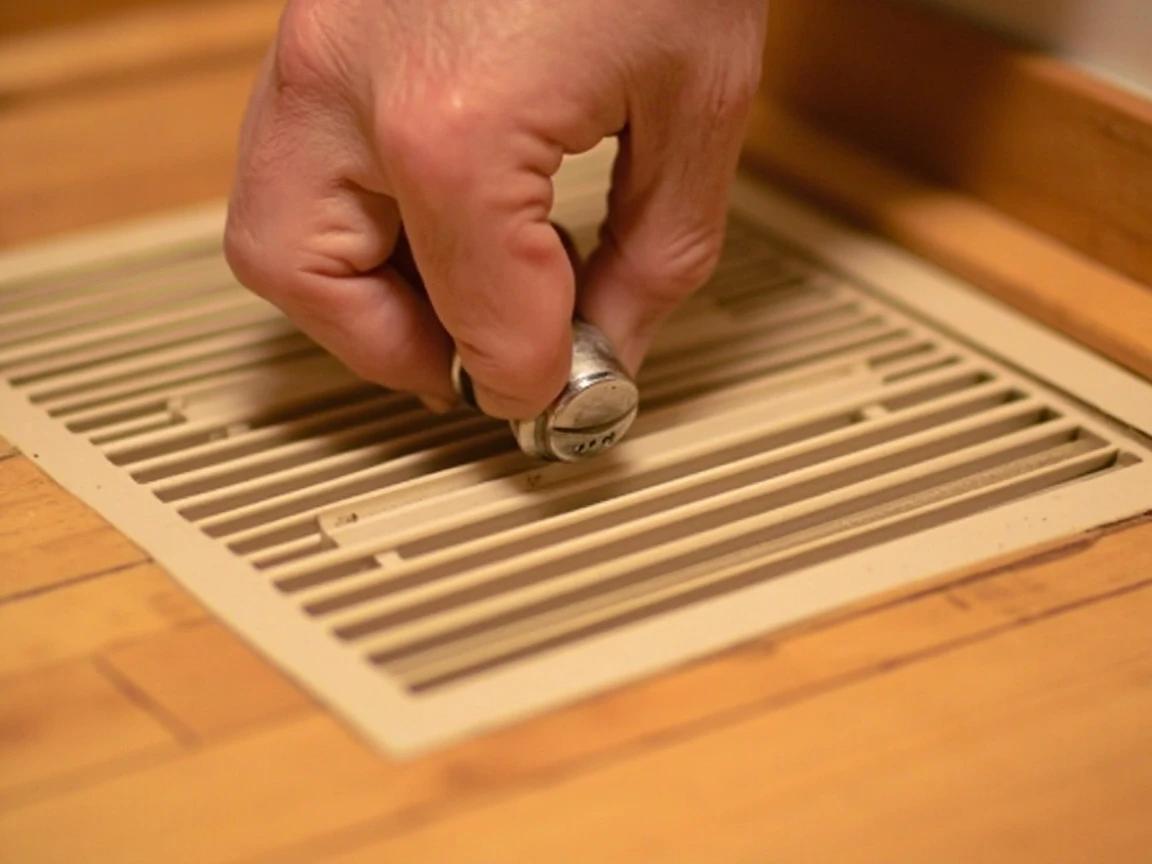 Step 4 of How to Balance Uneven Room Temperatures: Adjust the Supply Register Louvers