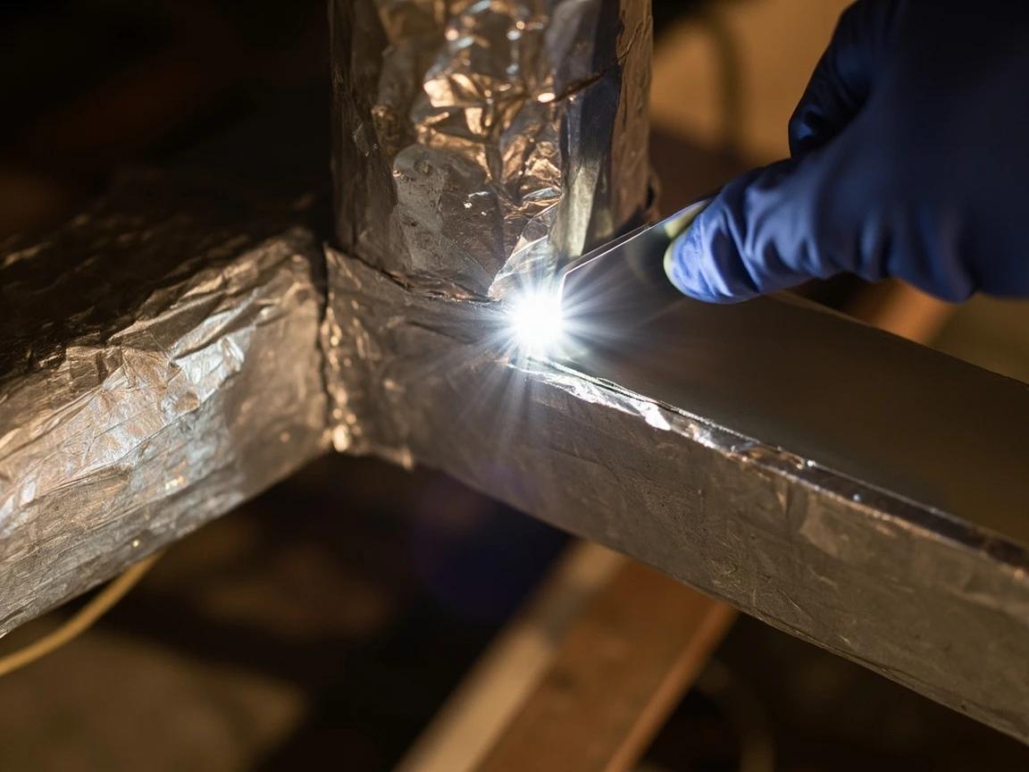 Step 7 of How to Balance Uneven Room Temperatures: Seal Leaky Ductwork