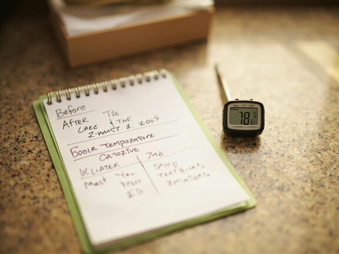 Step 9 of How to Balance Uneven Room Temperatures: Re-Measure and Fine-Tune