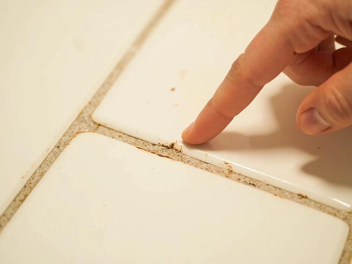 Step 1 of How to Clean and Seal Bathroom Grout: Check your grout before you clean it