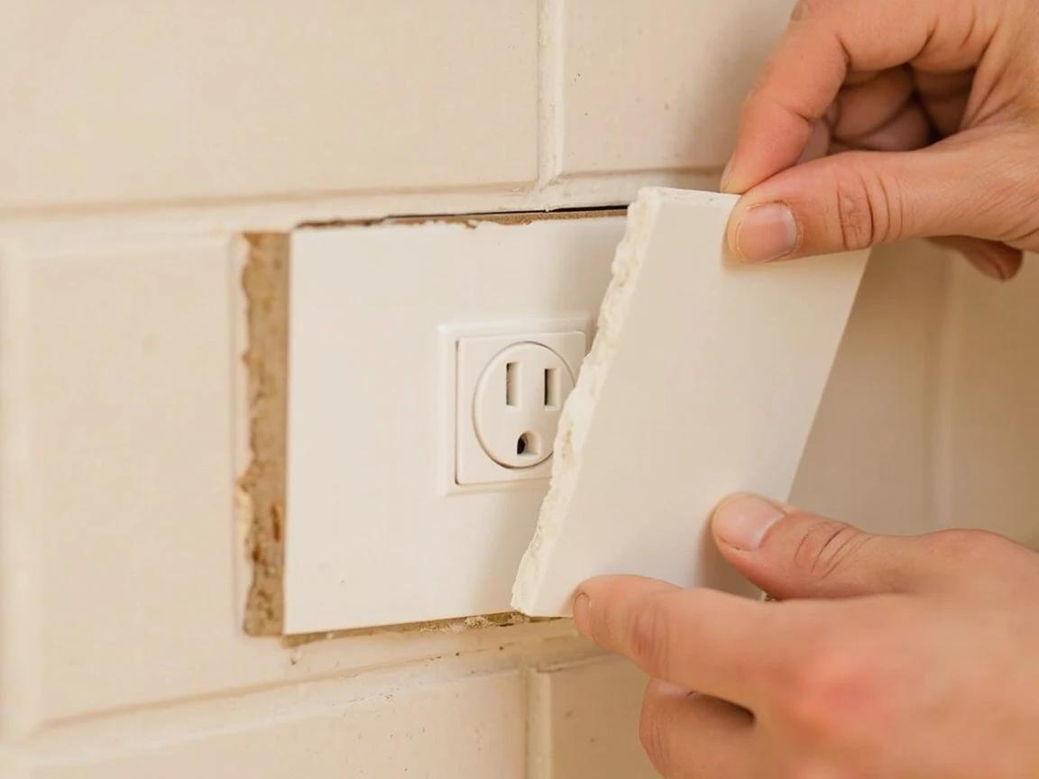 Step 8 of How to Cut Tile Without a Wet Saw: Dry-fit before anything touches mortar
