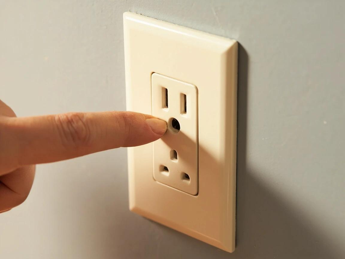Step 1 of How to Find a Stud Without a Stud Finder: Start at an outlet or light switch