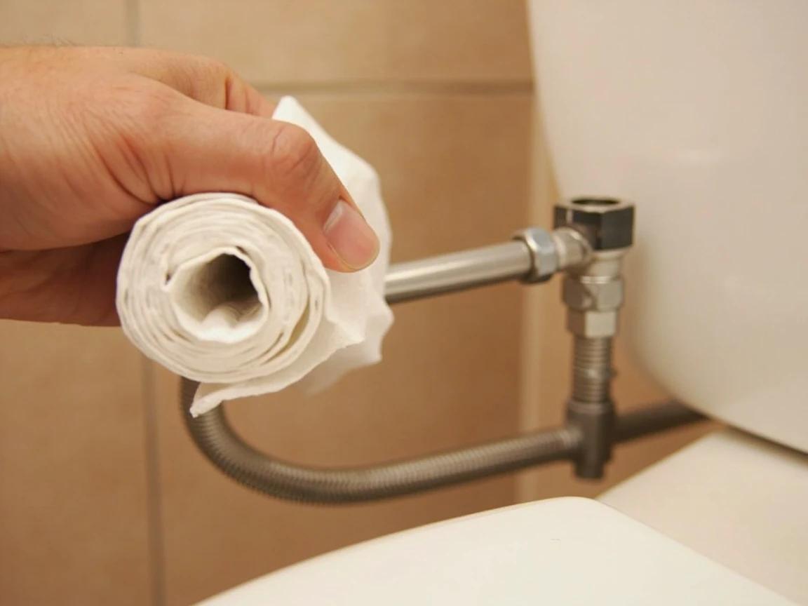 Step 2 of How to Fix a Toilet Leaking at the Base: Rule Out the Impostors Above the Floor