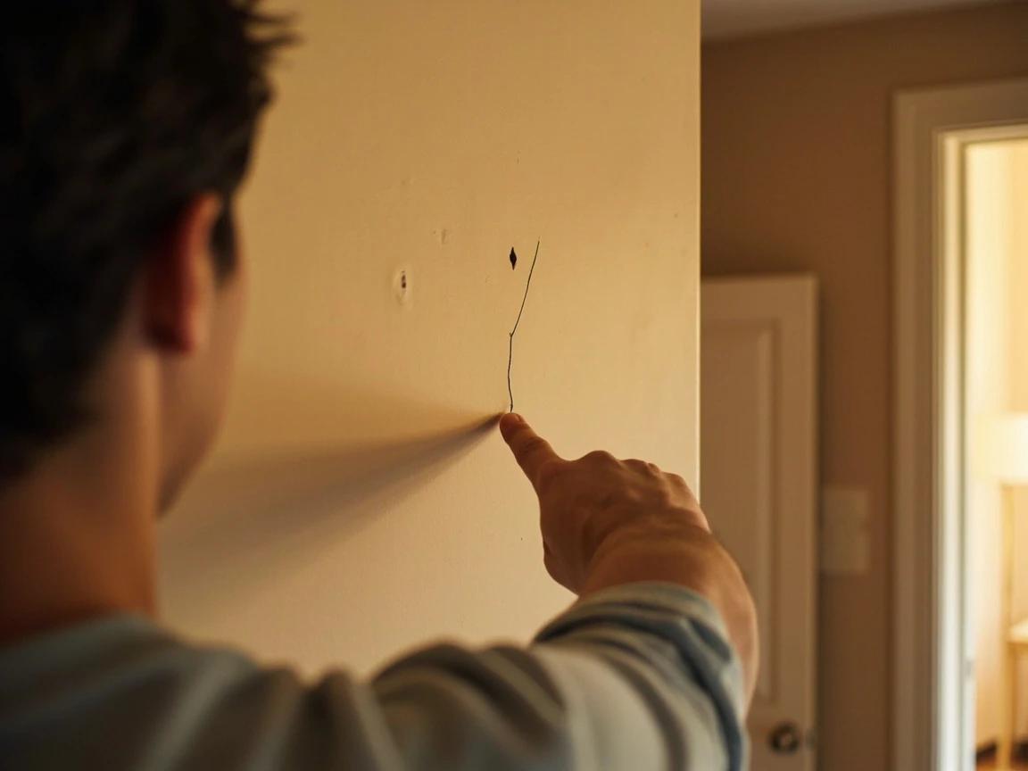 Step 2 of How to Fix a Nail Pop or Screw Pop in Drywall: Rule out the pops that are messengers