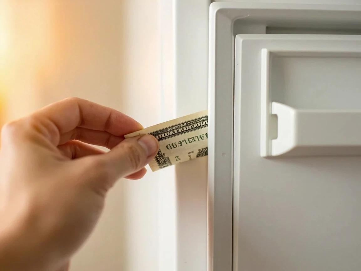 Step 3 of How to Fix a Refrigerator That's Not Cooling: Inspect and Clean the Door Gasket