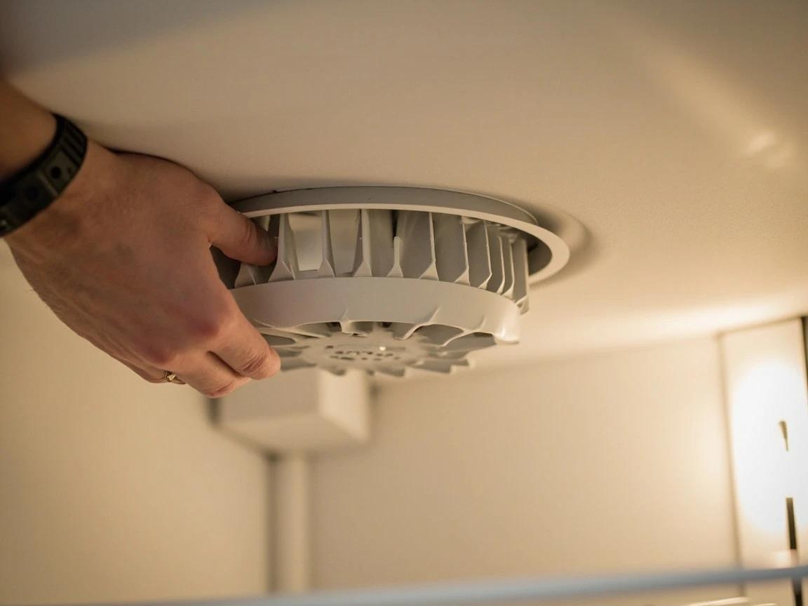 Step 7 of How to Fix a Refrigerator That's Not Cooling: Test the Evaporator Fan