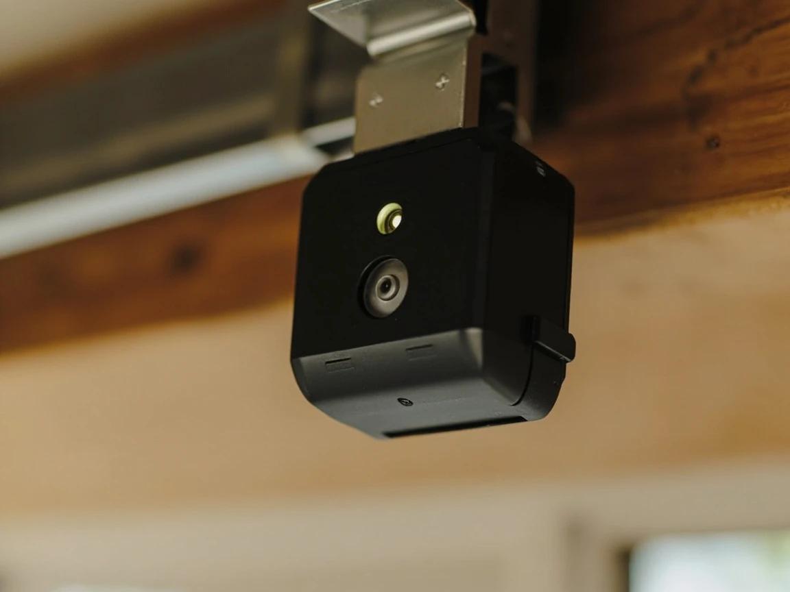 Step 3 of How to Fix Garage Door Sensors That Block Closing: Read What the Two Indicator Lights Are Telling You