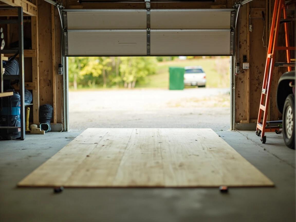 Step 8 of How to Fix Garage Door Sensors That Block Closing: Run the Safety Reversal Test