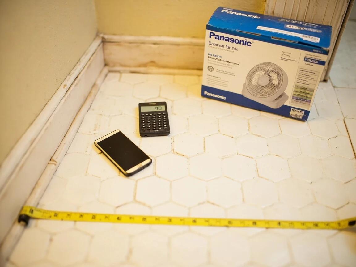 Step 1 of How to Install a Bathroom Exhaust Fan: Size the Fan for Your Bathroom