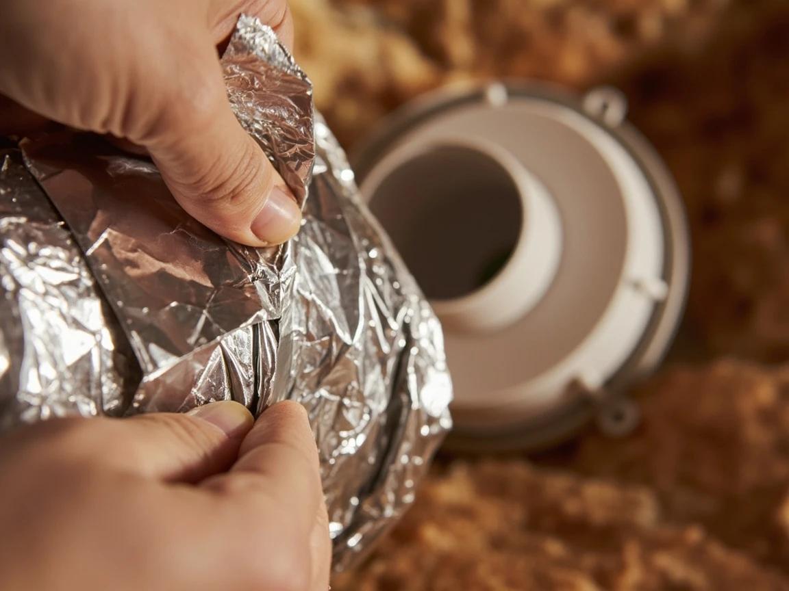 Step 5 of How to Install a Bathroom Exhaust Fan: Connect the Duct