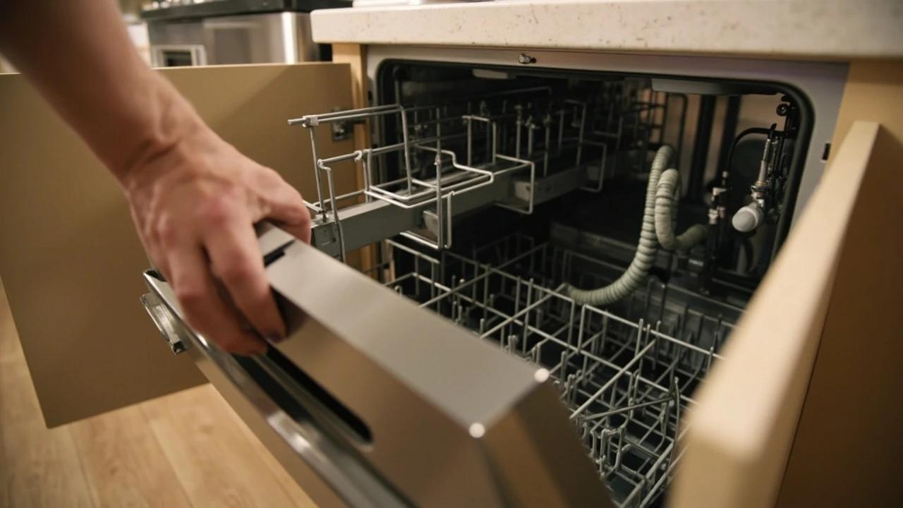 How to Install a Dishwasher — finished result