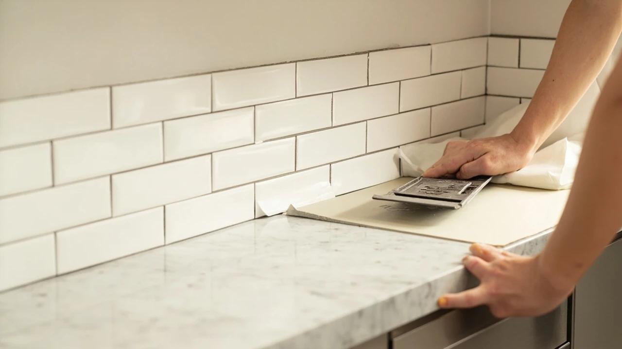 How to Install a Tile Backsplash — finished result