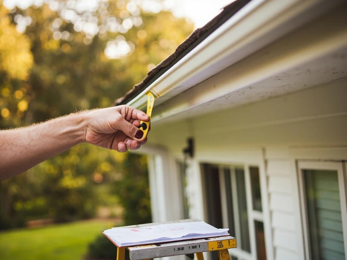Step 2 of How to Install Gutter Guards: Measure Your Gutters and Buy 10% Extra