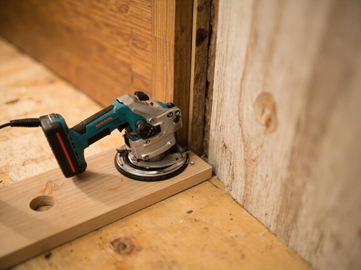 Step 7 of How to Install Vinyl Plank (LVP) Flooring: Undercut the Door Jambs and Casings