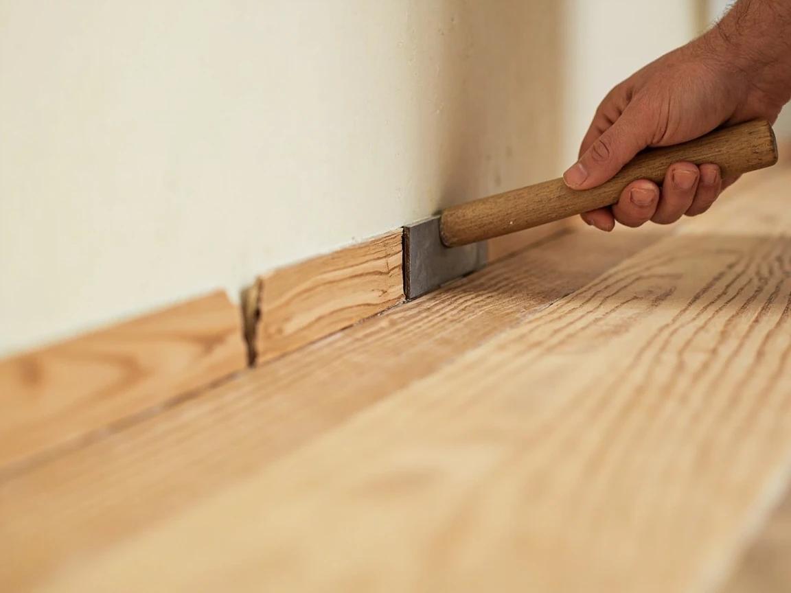 Step 8 of How to Install Vinyl Plank (LVP) Flooring: Rip and Fit the Final Row
