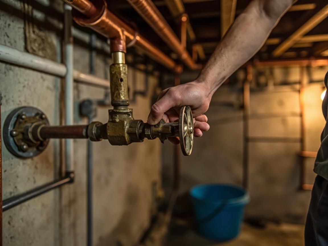 Step 1 of How to Install a Water Shut-Off Valve: Shut Off the Main Water Supply and Drain the Lines