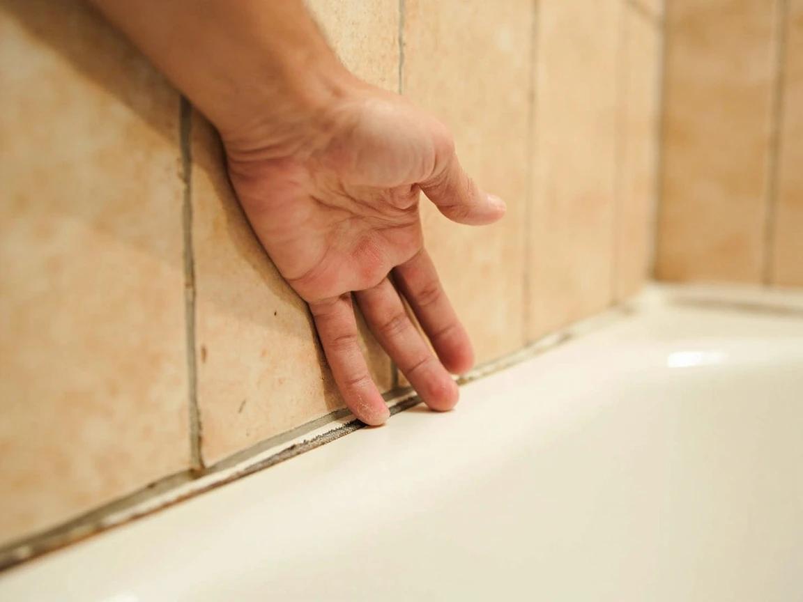 Step 1 of How to Re-Caulk a Bathtub or Shower Surround: Diagnose: is it really just caulk, or is there water damage behind the wall?