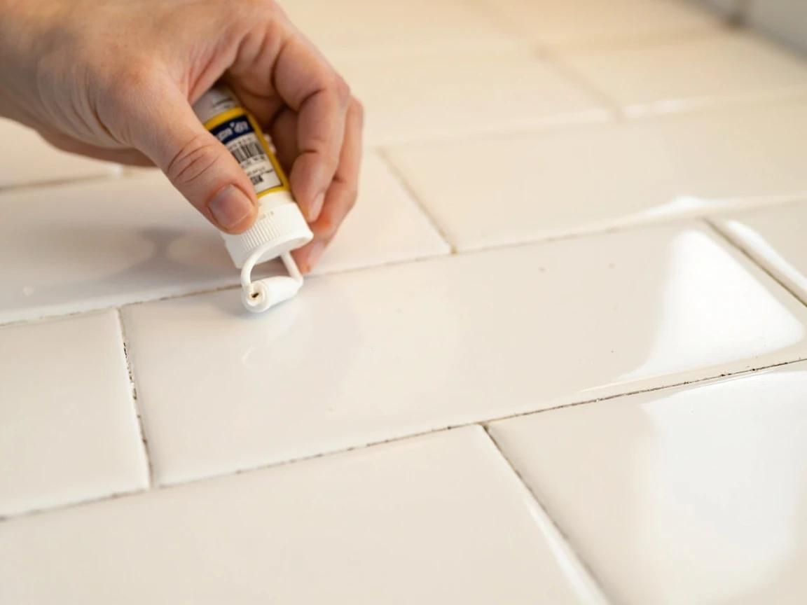 Step 9 of How to Regrout Bathroom Tile: Cure 24-72 hours, then seal the grout