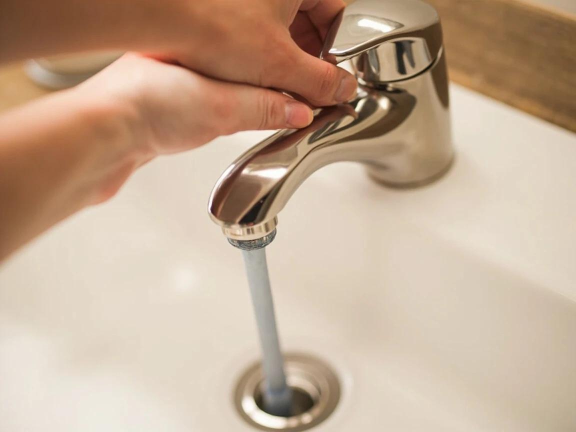 Step 6 of How to Replace a Bathroom Faucet: Place the New Faucet on the Deck