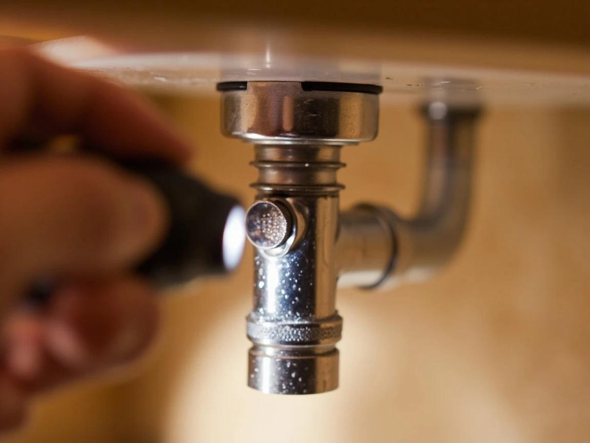 Step 9 of How to Replace a Bathroom Faucet: Open the Valves Slowly, Test, and Flush the Aerator