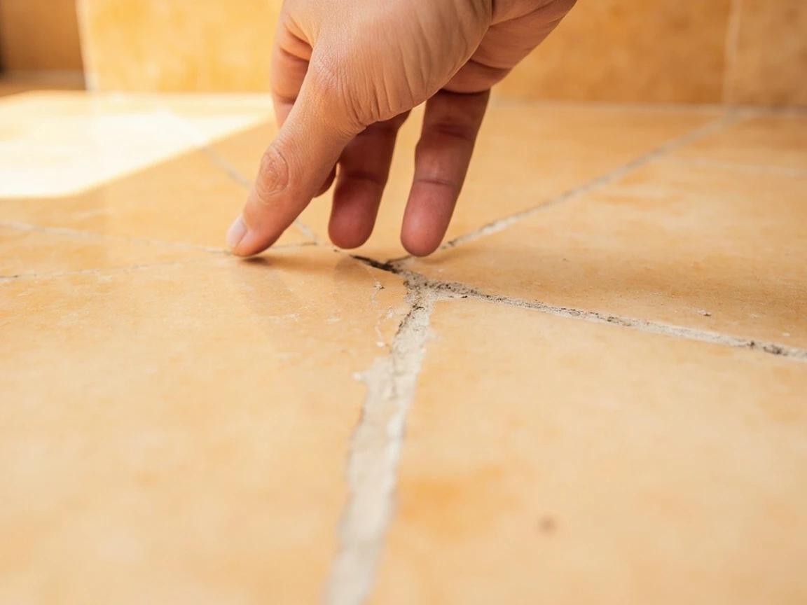 Step 1 of How to Replace a Cracked Floor or Wall Tile: Diagnose the Crack Before You Fix It