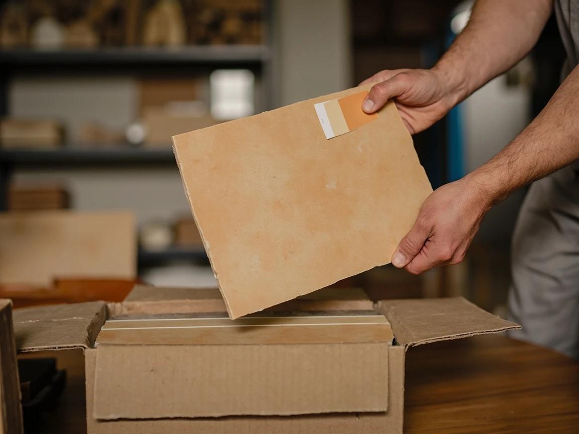 Step 2 of How to Replace a Cracked Floor or Wall Tile: Line Up the Replacement Tile