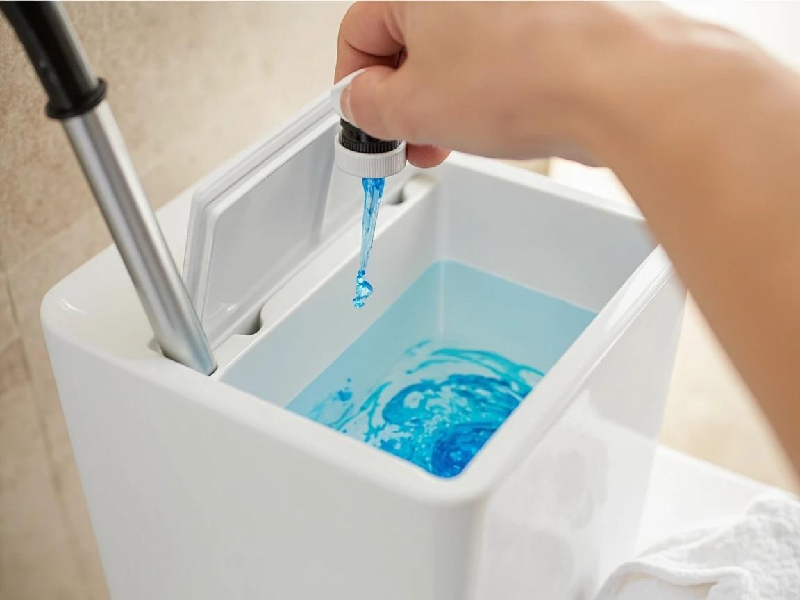 Step 8 of How to Replace a Toilet Flapper Valve: Turn the Water Back On and Run a Dye Test