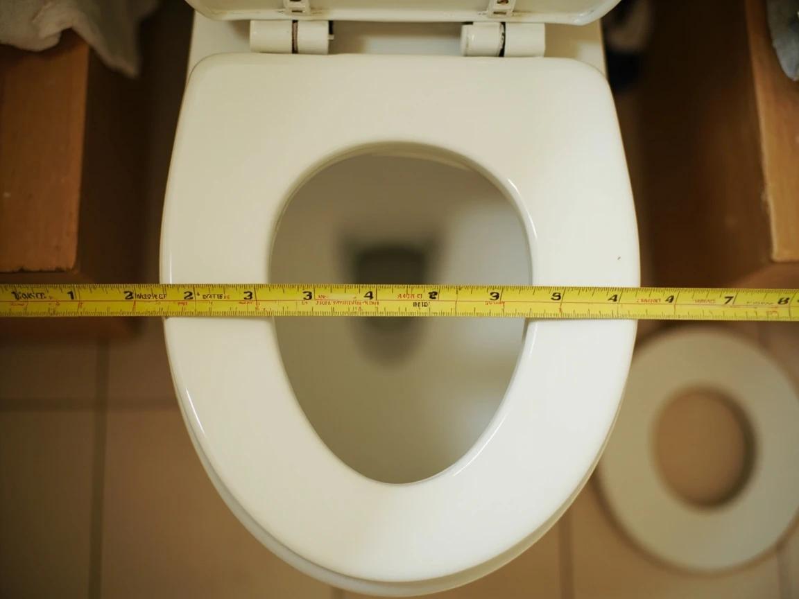 Step 1 of How to Replace a Toilet Seat: Measure and Buy the Right Seat