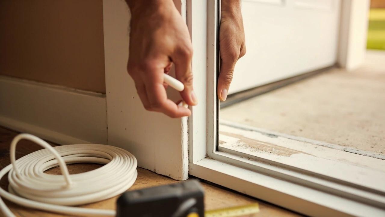 How to Replace Weatherstripping on an Exterior Door β finished result