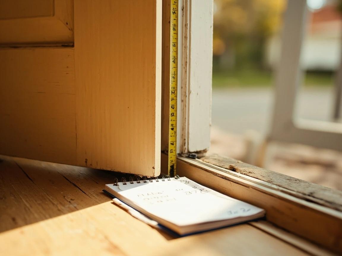 Step 3 of How to Replace Weatherstripping on an Exterior Door: Measure the jamb and buy about 10 percent extra
