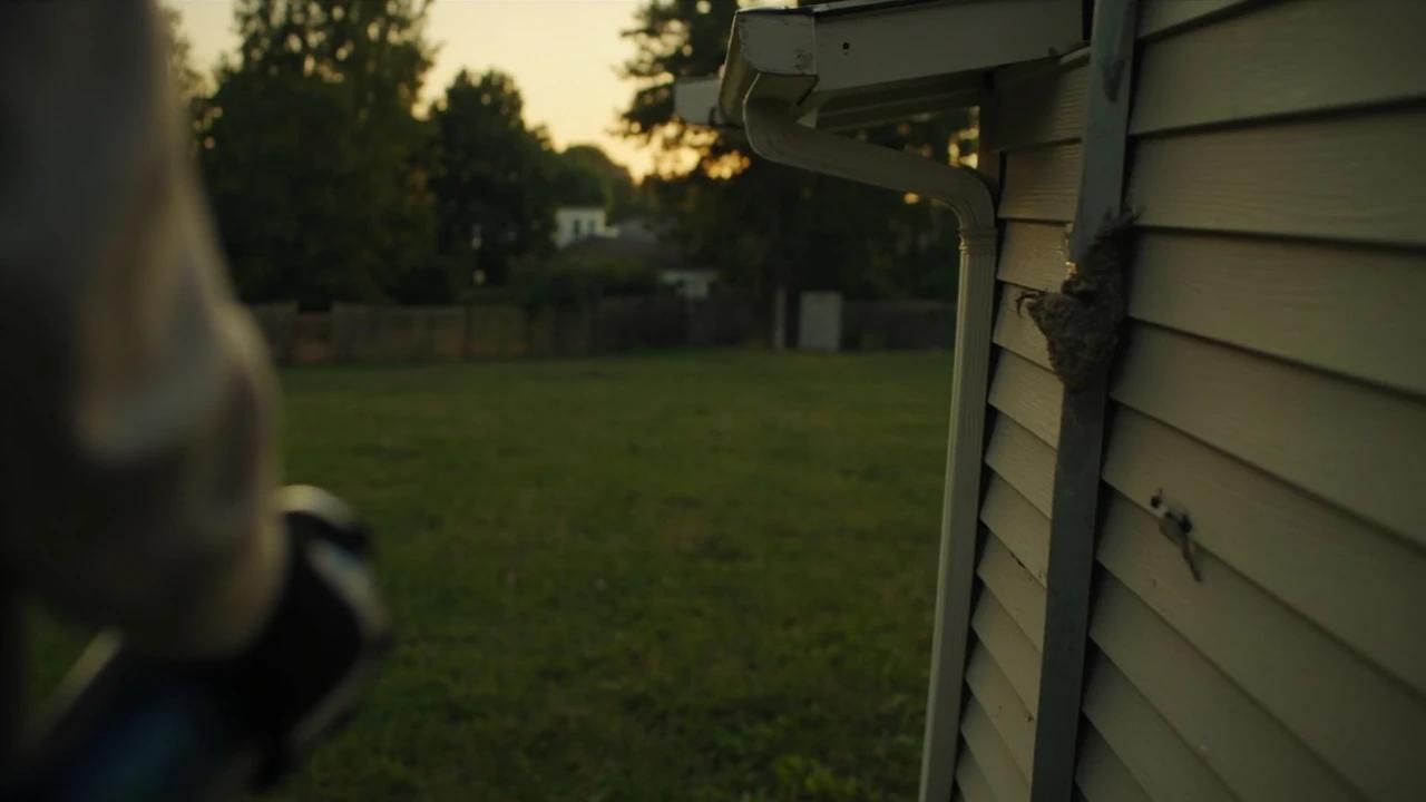 How to Safely Remove a Wasp or Hornet Nest — finished result