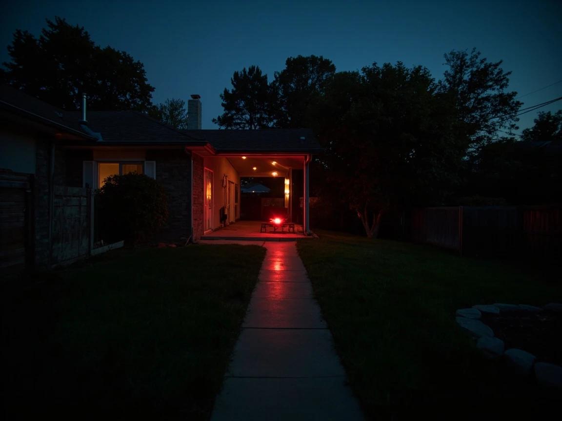 Step 5 of How to Safely Remove a Wasp or Hornet Nest: Wait for Dusk and Plan Your Exit