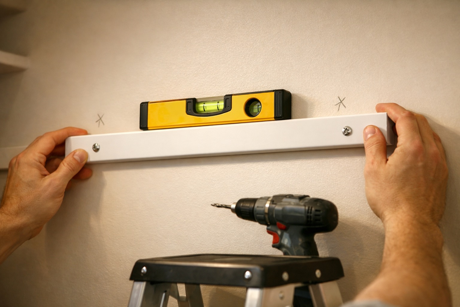 Install the Hanging Rail