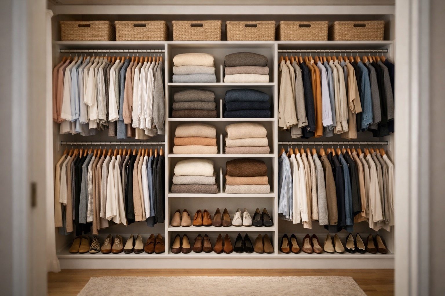 Test the System and Organize Your Clothing
