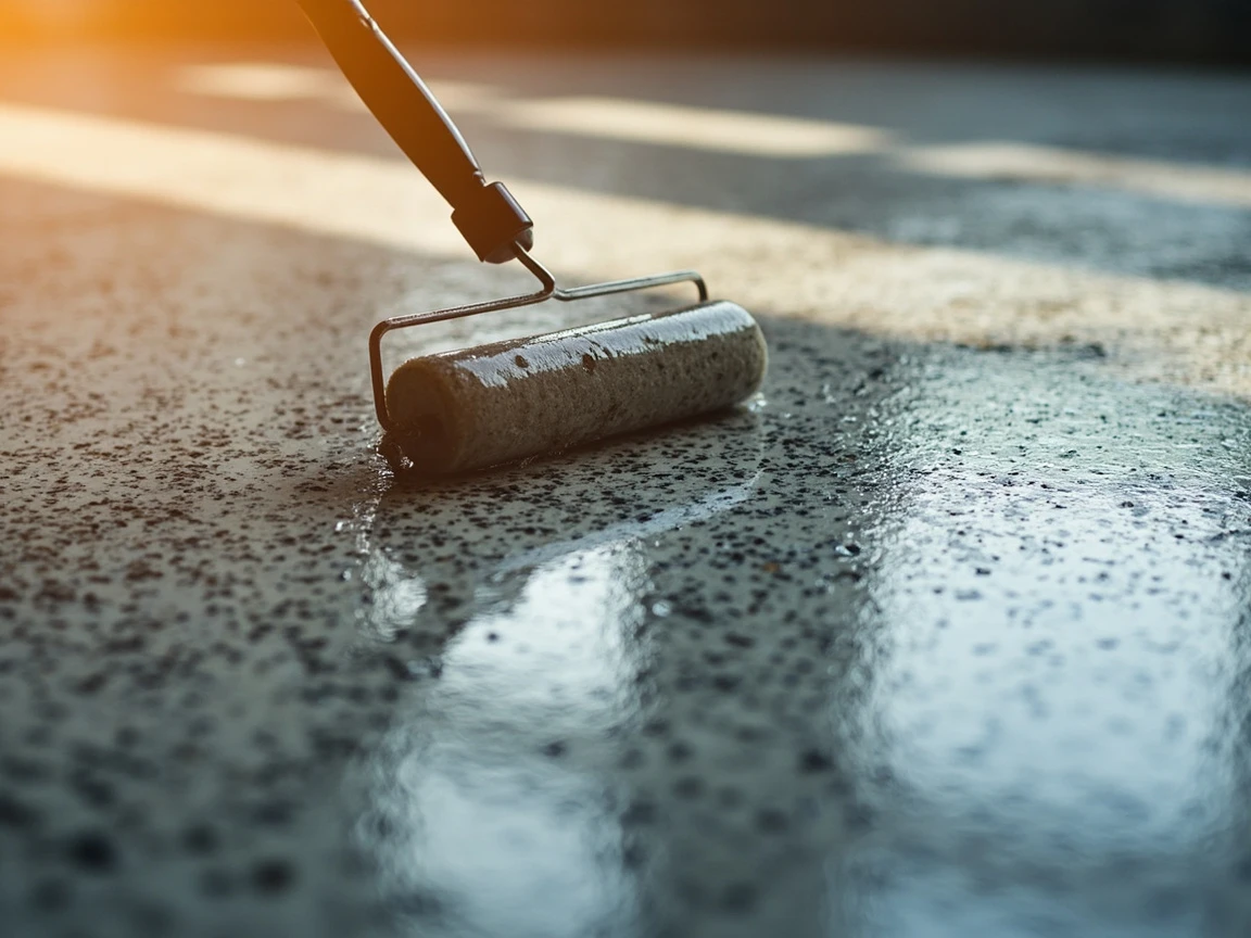 Let the First Coat Cure and Apply the Topcoat